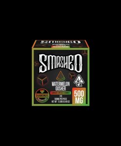 Smashed 500mg Watermelon Gusher Liquid Diamond Gummies